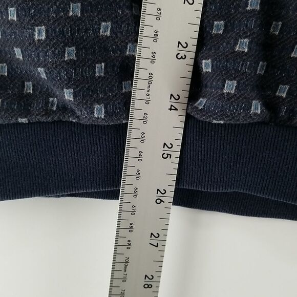 Cache Creek Shirt Men's Large Polo 3 Button Blue Grey Short Sleeve Pocket Golf - Picture 7 of 11